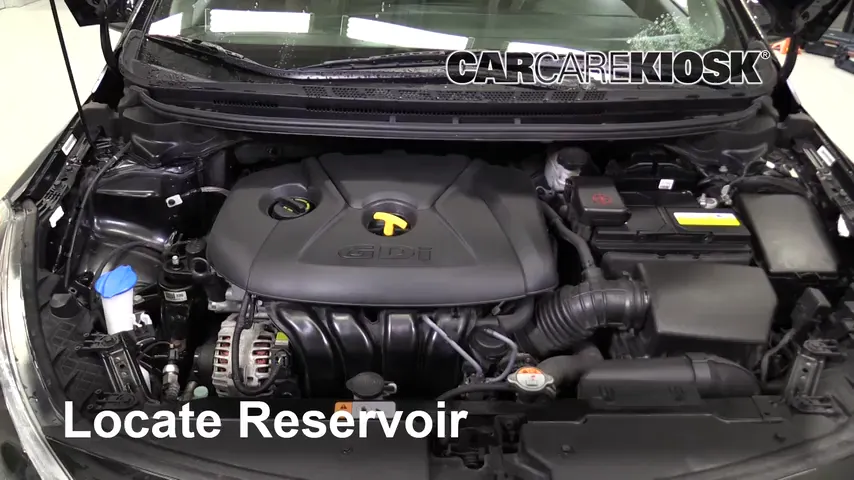 2015 Kia Forte5 EX 2.0L 4 Cyl. Windshield Washer Fluid Add Fluid